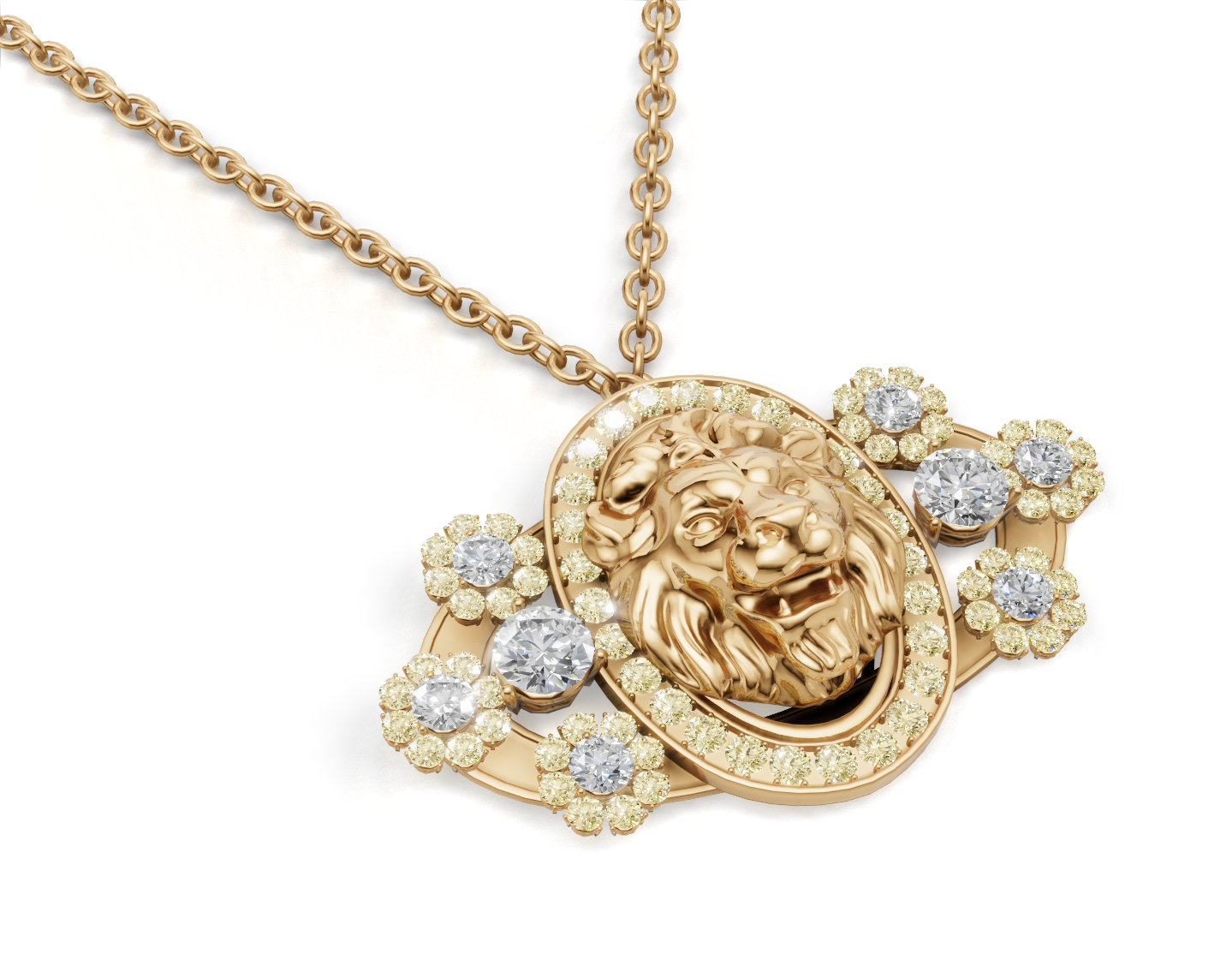 Catalogue 08 necklace lion Regalia Set
